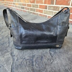 The Sak Black Leather Kendra Hobo Bag